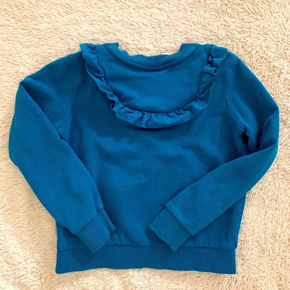 Hanna Anderson ruffled sweatshirt size 130 (8)